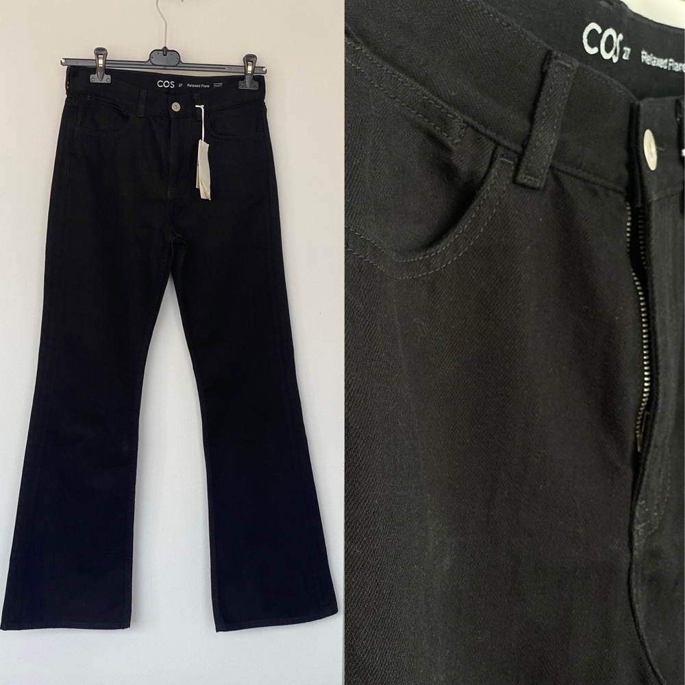 COS - Organic Cotton Black Jeans | Size 27